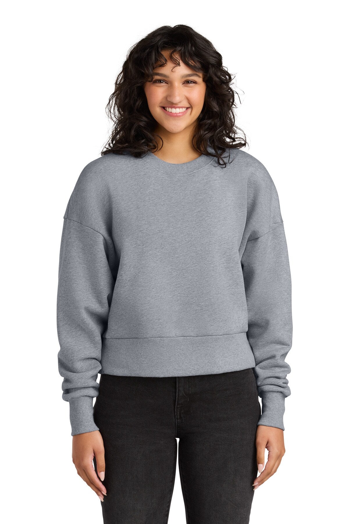 Next Level® Women's Heavyweight Crewneck Long Sleeve Sweatshirt