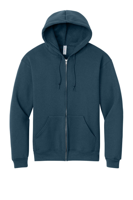 Jerzees® Rugged Longsleeve Full-Zip Hooded Sweatshirt