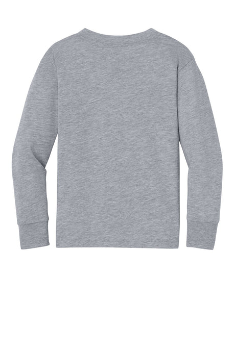 Image 1: Bella Canvas Toddler Jersey Long Sleeve TeeImage 2: Soft toddler jersey shirt with long sleevesImage 3: Comfortable Bella Canvas baby apparelImage 4: Blank toddler shirt for custom printingImage 5: Lightweight kids long sleeve clothingImage 6: Premium toddler jersey tee