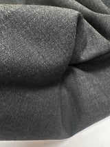 Polyester Wool Gabardine Melange Gray