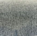Callamezzo Tech Metal Chenille Basketweave Upholstery Fabric - Metal Basketweave, 61" Width (1 Yard)