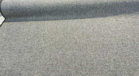 Callamezzo Tech Metal Chenille Basketweave Upholstery Fabric - Metal Basketweave, 61" Width (1 Yard)