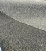 Callamezzo Tech Metal Chenille Basketweave Upholstery Fabric - Metal Basketweave, 61" Width (1 Yard)