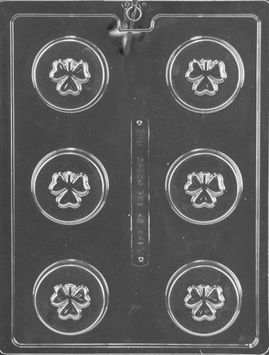 Shamrock Sandwich Cookie Chocolate Mold