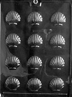 Small Shells Chocolate Mold - LPN001