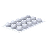 Silikomart PLEIN COUER ROUND 27 Silicone Mold, 15 Cavities