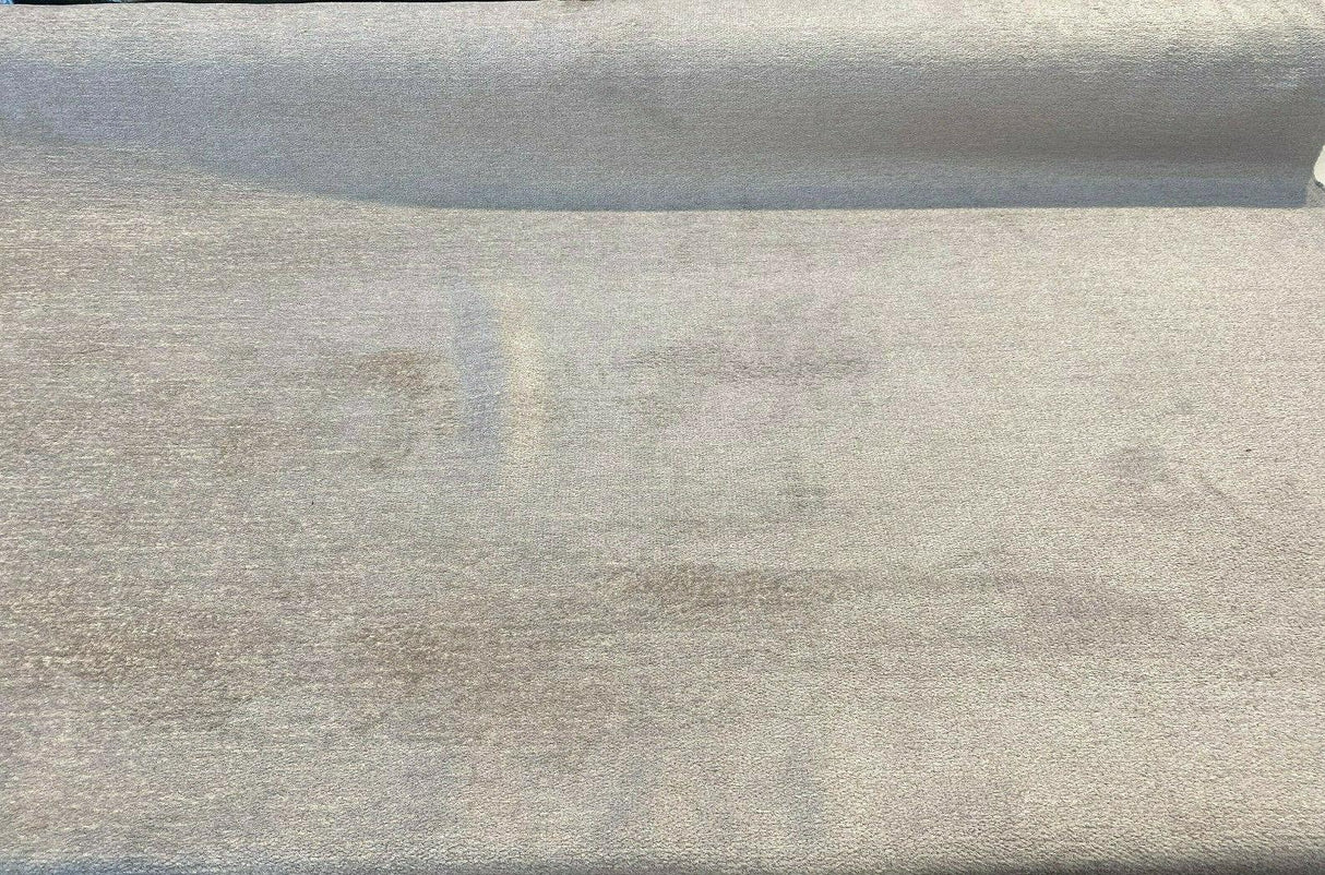 Yeti Grey Fog Italian Premium Soft Chenille Fabric - Fog Gray, Upholstery Fabric, 56" Width (By The Yard)