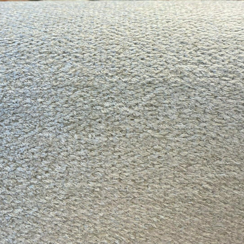 Yeti Grey Fog Italian Premium Soft Chenille Fabric - Fog Gray, Upholstery Fabric, 56" Width (By The Yard)