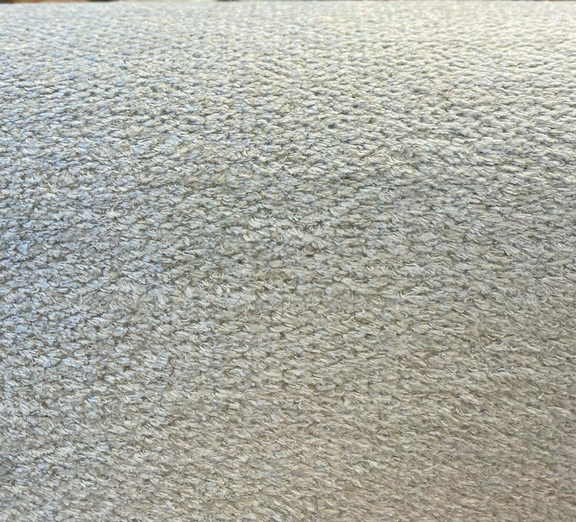 Yeti Grey Fog Italian Premium Soft Chenille Fabric - Fog Gray, Upholstery Fabric, 56" Width (By The Yard)