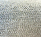 Yeti Grey Fog Italian Premium Soft Chenille Fabric - Fog Gray, Upholstery Fabric, 56" Width (By The Yard)