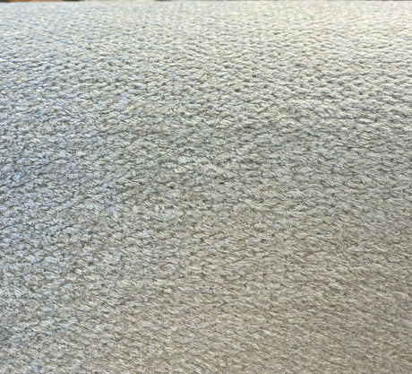 Yeti Grey Fog Italian Premium Soft Chenille Fabric - Fog Gray, Upholstery Fabric, 56" Width (By The Yard)