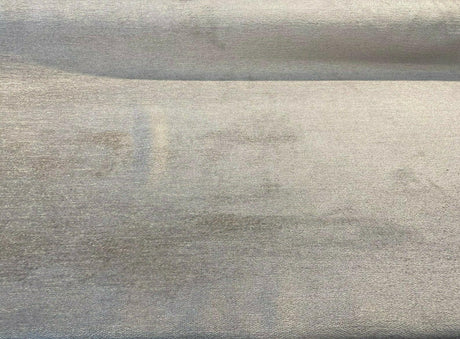 Yeti Grey Fog Italian Premium Soft Chenille Fabric - Fog Gray, Upholstery Fabric, 56" Width (By The Yard)