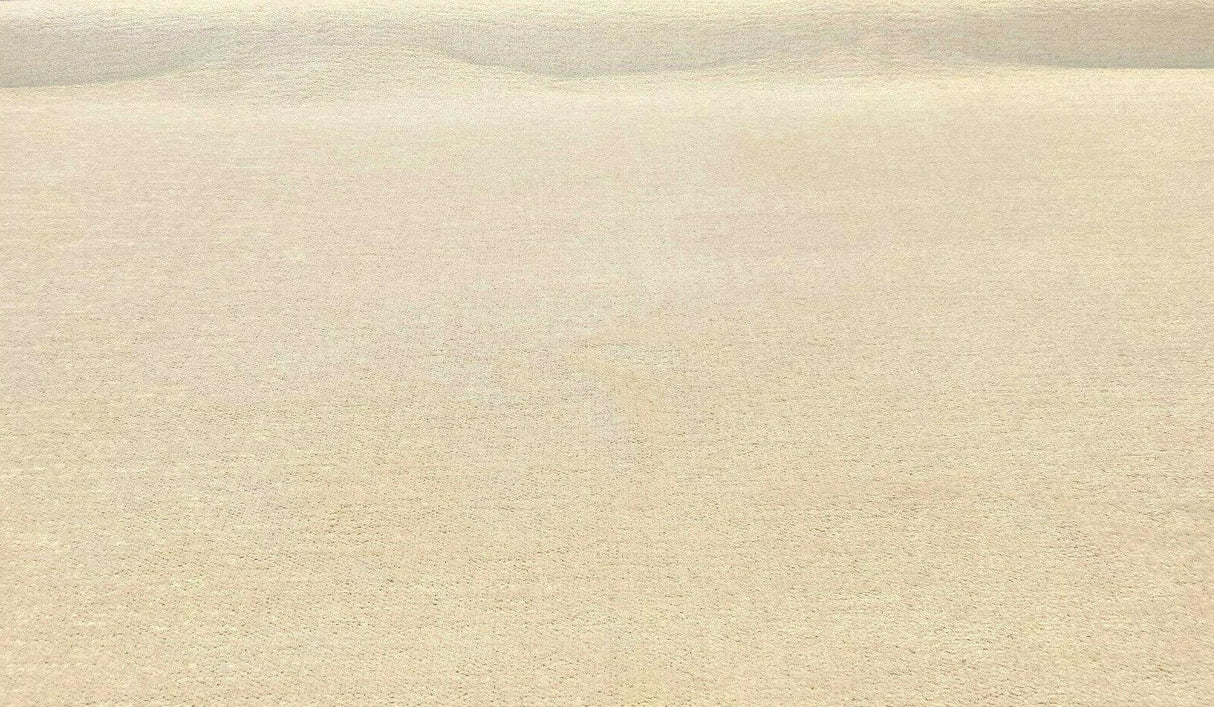 Yeti Ecru White Italian Premium Soft Chenille Upholstery Fabric - Ecru White, 56" Width (1 Yard)