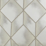 Social Call Platinum White Emb Polyester Fabric - White, Embroidered, 56" Width, 7" Vertical Repeat, 14" Horizontal Repeat (1 Yard)