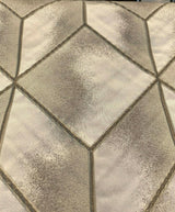 Social Call Platinum White Emb Polyester Fabric - White, Embroidered, 56" Width, 7" Vertical Repeat, 14" Horizontal Repeat (1 Yard)