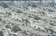 Marble Gate Velvet Fabric - Mineral Silver Marble Design, 54" Width (1 Yard)