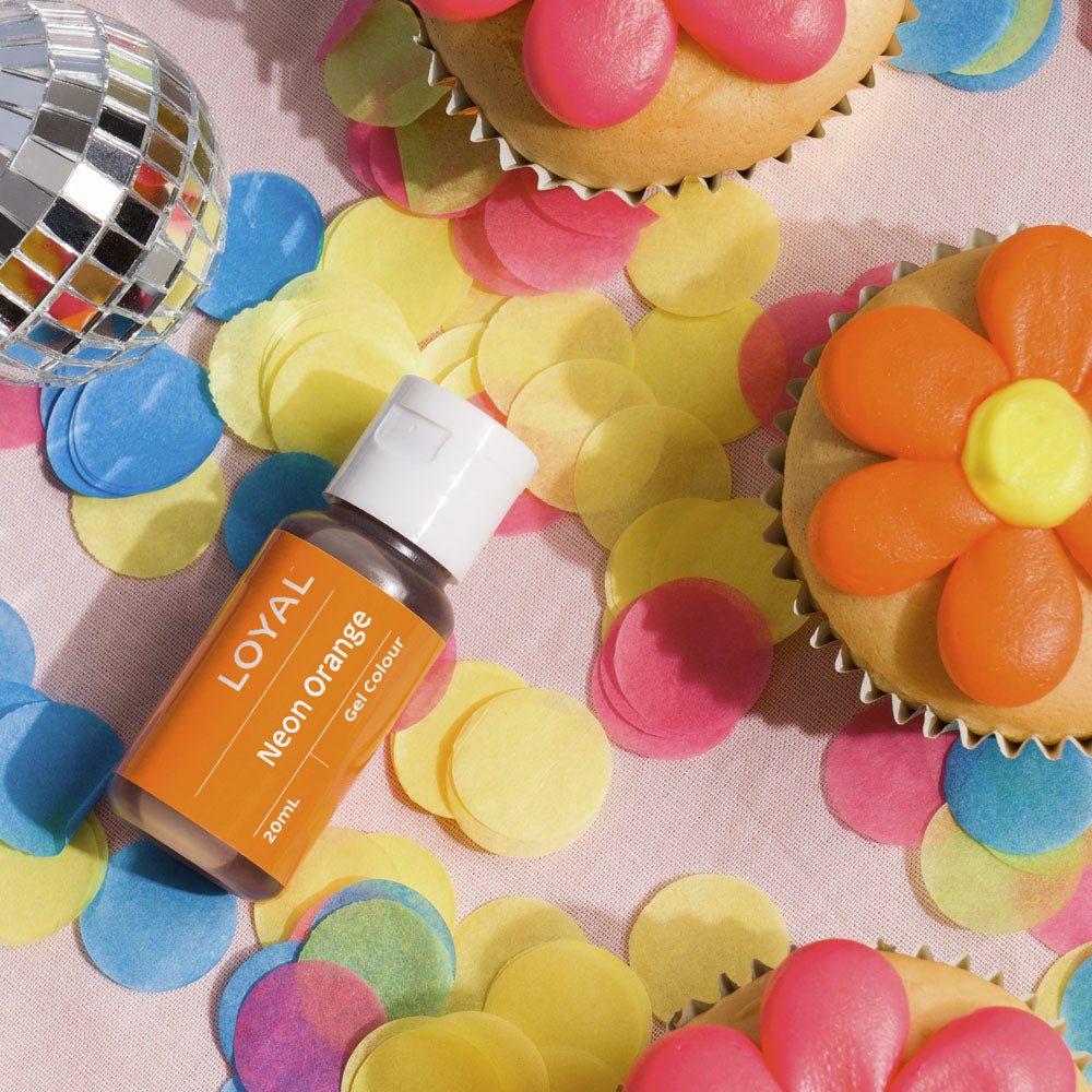 Loyal Neon Orange Gel Color, 20 ml