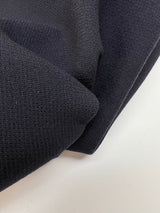 Wool Polyamid Double Weave Blue-Purple Stretch Fabric
