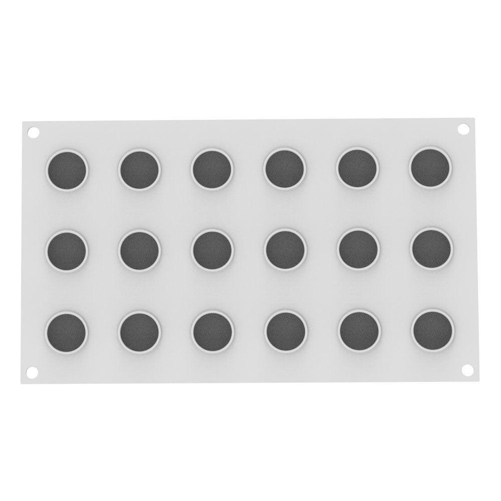 Silikomart BIGNE PERFETTO 14 Silicone Mold, 18 Cavities