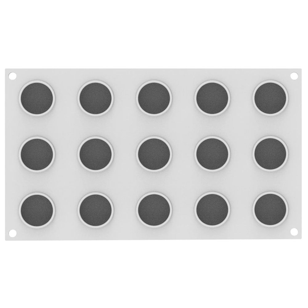 Silikomart BIGNE PERFETTO 30 Silicone Mold, 15 Cavities