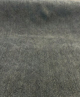 Calvin Linen Smokey Dark Gray Italian Upholstery Fabric - Smokey Dark Gray, 56" Width, Railroaded (1 Yard)