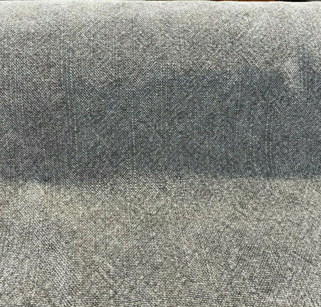 Calvin Linen Wrought Iron Gray Linen Fabric - Wrought Iron Gray, 56" Width, Railroaded (1 Yard)