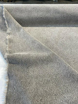 Calvin Linen Wrought Iron Gray Linen Fabric - Wrought Iron Gray, 56" Width, Railroaded (1 Yard)