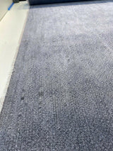 Calvin Linen Denim Blue Italian Linen Blend Fabric - Denim Blue, 56" Width, Railroaded (1 Yard)