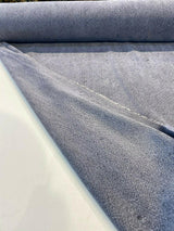 Calvin Linen Denim Blue Italian Linen Blend Fabric - Denim Blue, 56" Width, Railroaded (1 Yard)