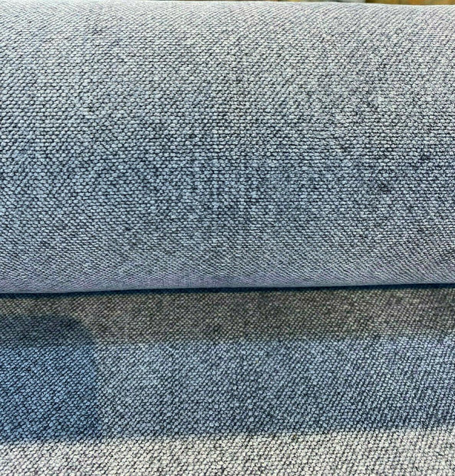 Calvin Linen Denim Blue Italian Linen Blend Fabric - Denim Blue, 56" Width, Railroaded (1 Yard)