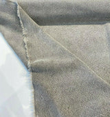 Calvin Linen Tumble Weed Gray Viscose Linen Cotton Fabric - Tumble Weed Gray, 56" Width, Railroaded (1 Yard)