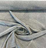 Calvin Linen Tumble Weed Gray Viscose Linen Cotton Fabric - Tumble Weed Gray, 56" Width, Railroaded (1 Yard)
