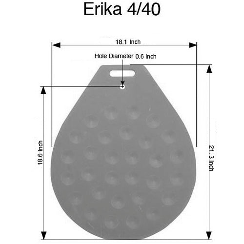 Divider Rounder Molding Plate 30 Part # 45 - Erika 4/40, Item Number S066/4, Used Acceptable Condition