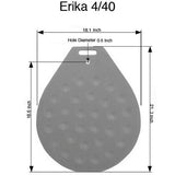 Divider Rounder Molding Plate 30 Part # 45 - Erika 4/40, Item Number S066/4, Used Acceptable Condition