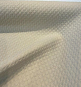 Sunbrella Cozy Quilt Acrylic Fabric - Tan Beige Quilt Design, 50" Width (1 Yard)