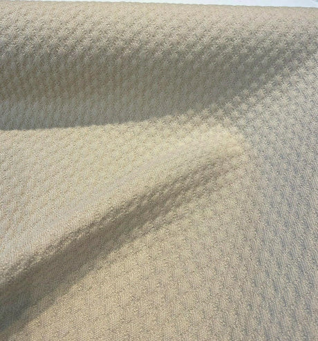 Sunbrella Cozy Quilt Acrylic Fabric - Tan Beige Quilt Design, 50" Width (1 Yard)
