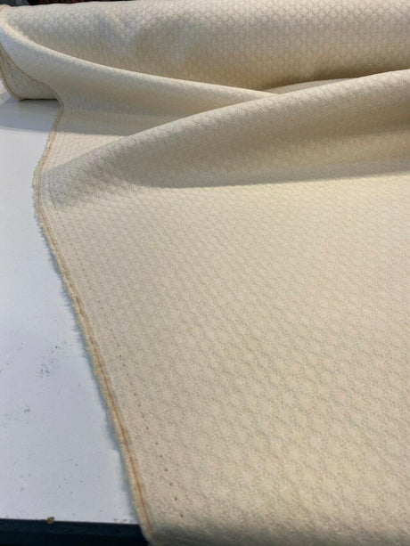 Sunbrella Outdoor Cozy Quilt Acrylic Fabric - Cream Quilt, 50" Width (1 Yard)
