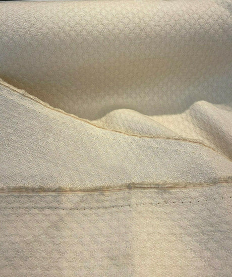 Sunbrella Outdoor Cozy Quilt Acrylic Fabric - Cream Quilt, 50" Width (1 Yard)