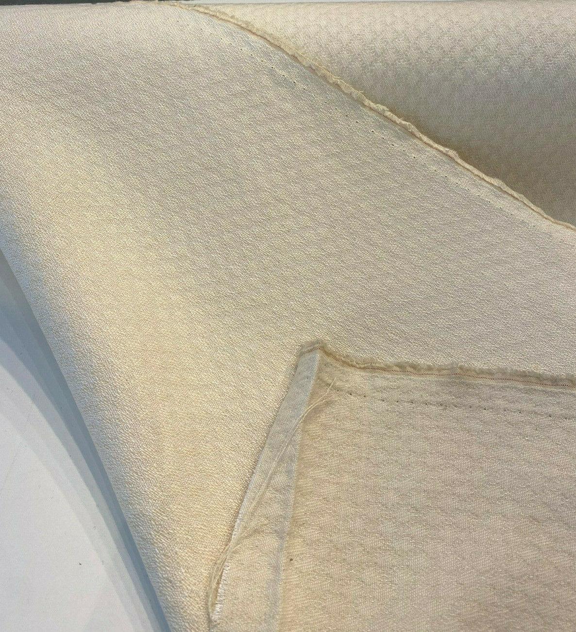 Sunbrella Outdoor Cozy Quilt Acrylic Fabric - Cream Quilt, 50" Width (1 Yard)