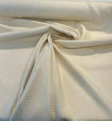 Sunbrella Outdoor Cozy Quilt Acrylic Fabric - Cream Quilt, 50" Width (1 Yard)