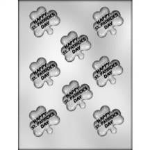 Shamrock for St. Patrick's Day Chocolate Mold (90-14804)*
