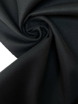 Black Wool Tweed