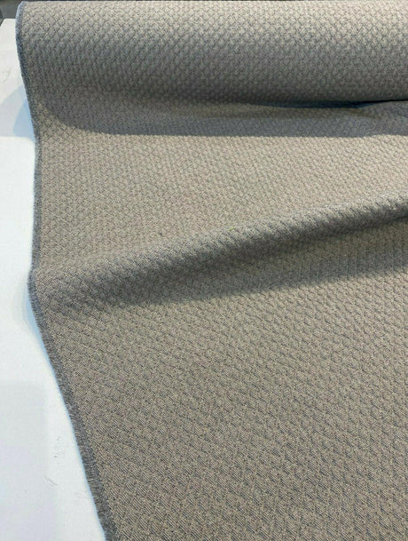 Sunbrella Outdoor Cozy Quilt Acrylic Fabric - Charcoal Gray, Quilt Design, 50" Width (1 Yard)