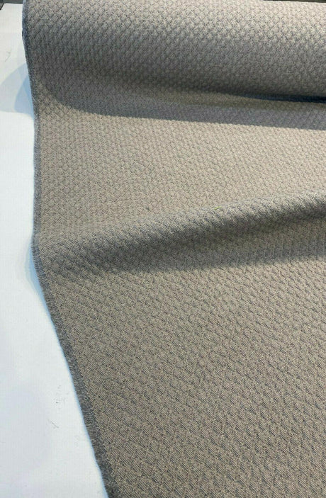 Sunbrella Outdoor Cozy Quilt Acrylic Fabric - Charcoal Gray, Quilt Design, 50" Width (1 Yard)