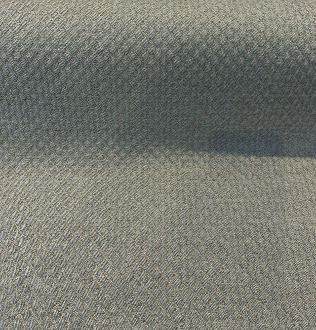Sunbrella Outdoor Cozy Quilt Acrylic Fabric - Charcoal Gray, Quilt Design, 50" Width (1 Yard)