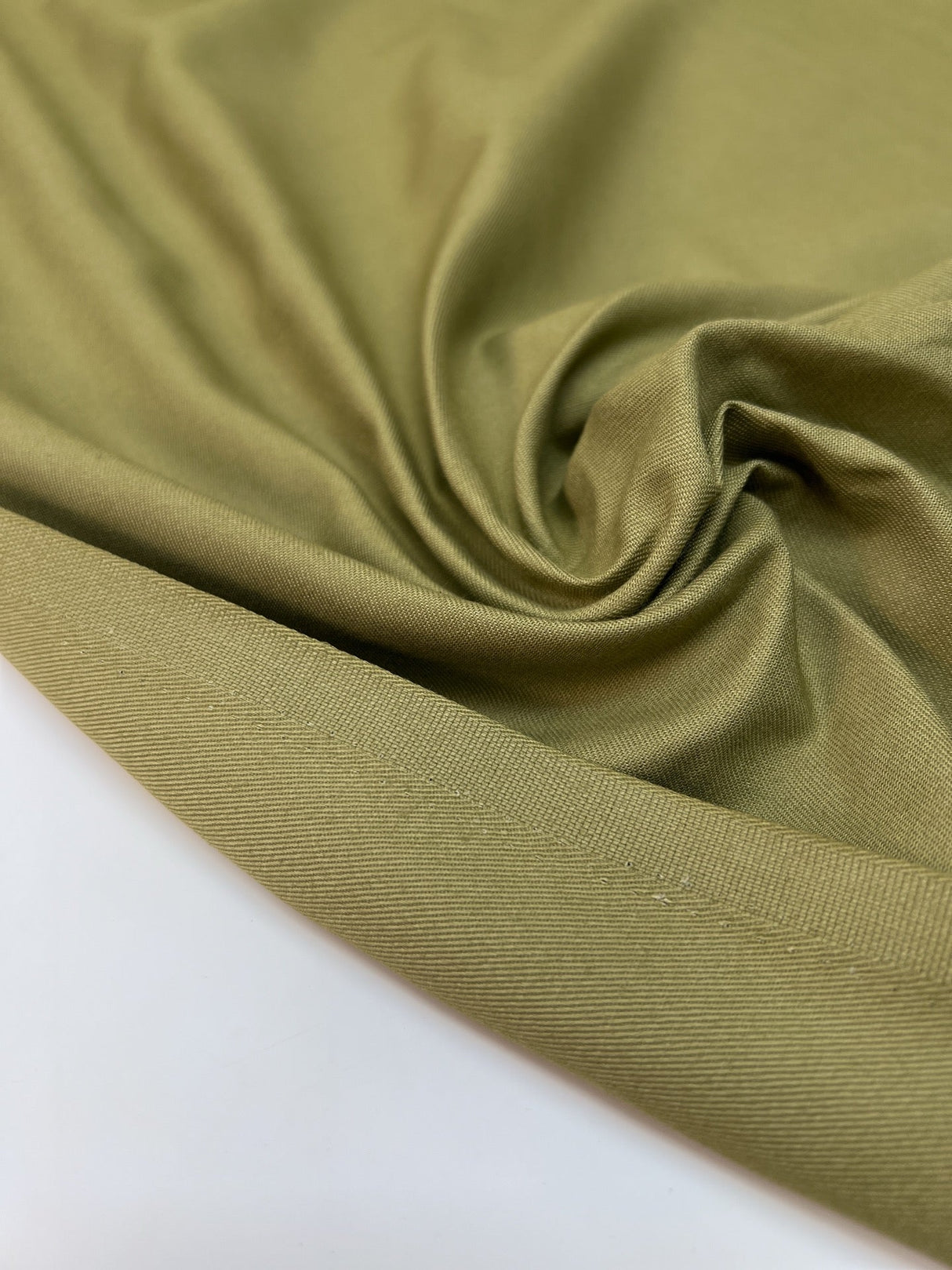Cotton Twill Fabric Green