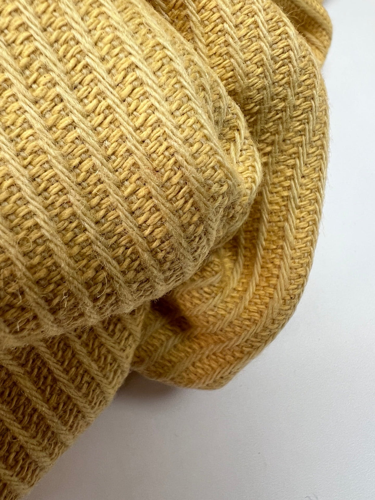 Cotton Wool Twill Fabric Yellow Shades