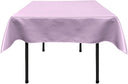 58"X58" Square Bridal Satin Polyester Fabric - Solid Color, 58" Width (1 Piece)