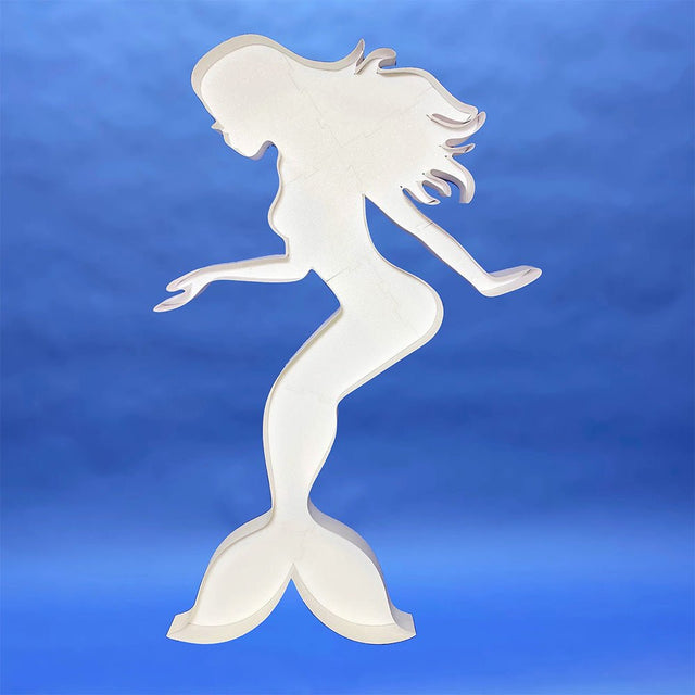 Mermaid Mosaic Frame Party Decoration