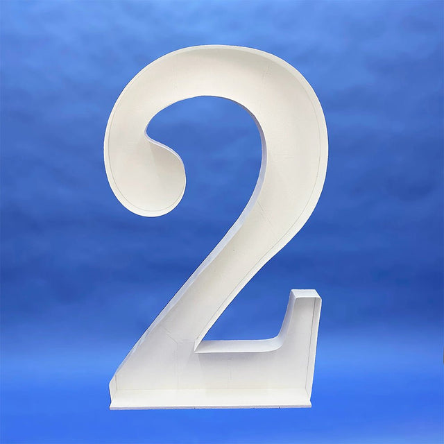 Number 2 Mosaic Frame